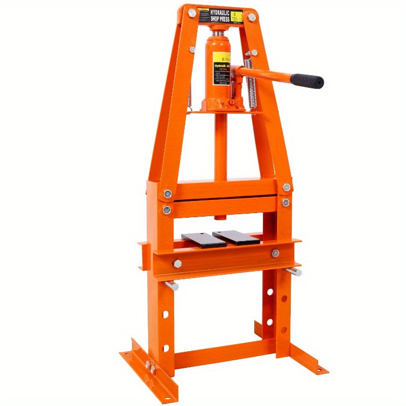 Hydraulic Press 6 Ton H-Frame - For Bending, Straightening Metal