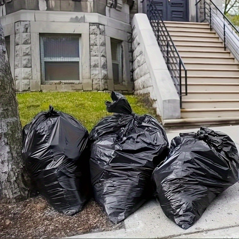 plastics 13 gallon trash bags mil 100pcs 23 x 27 large Temu