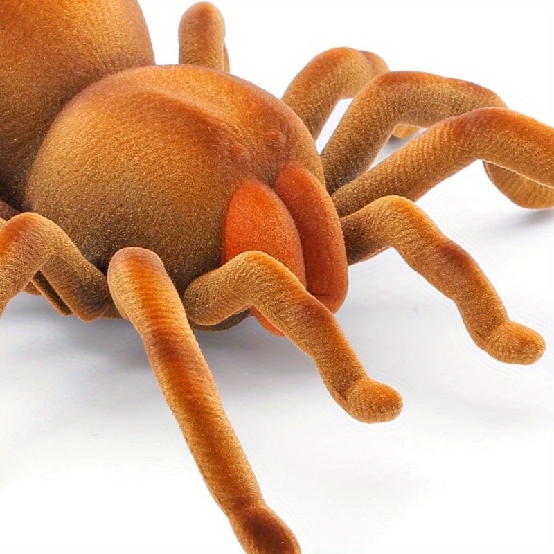 Infrared Remote Control Fuzzy Brown Spider