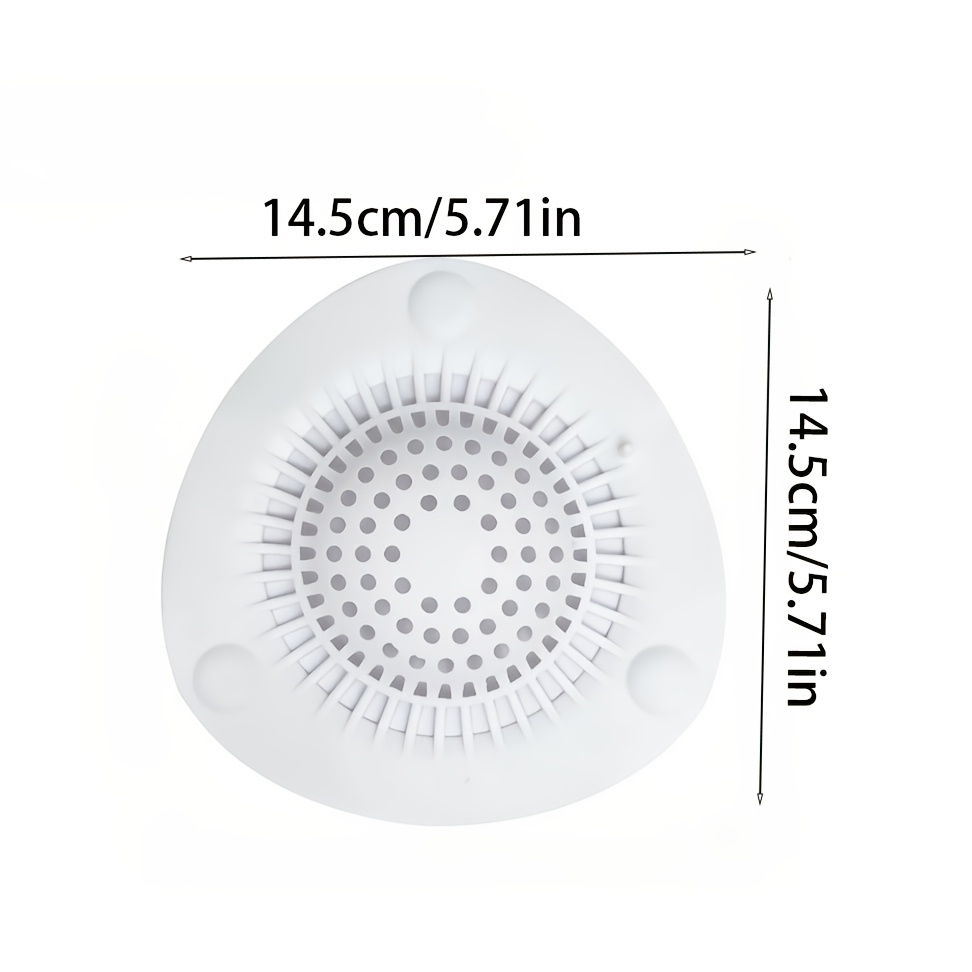 TEMU 1pc Bathroom Hair Drain Stopper, Installation, Anti-clogging, Universal For Kitchen And Sink