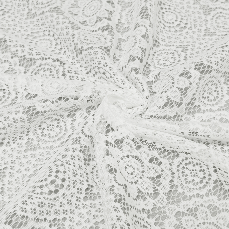 TEMU 1pc Vintage Sunflower - Instagrammable Heavyweight Lace Curtains With Rod Pocket, Cutout For Living Room & Bedroom
