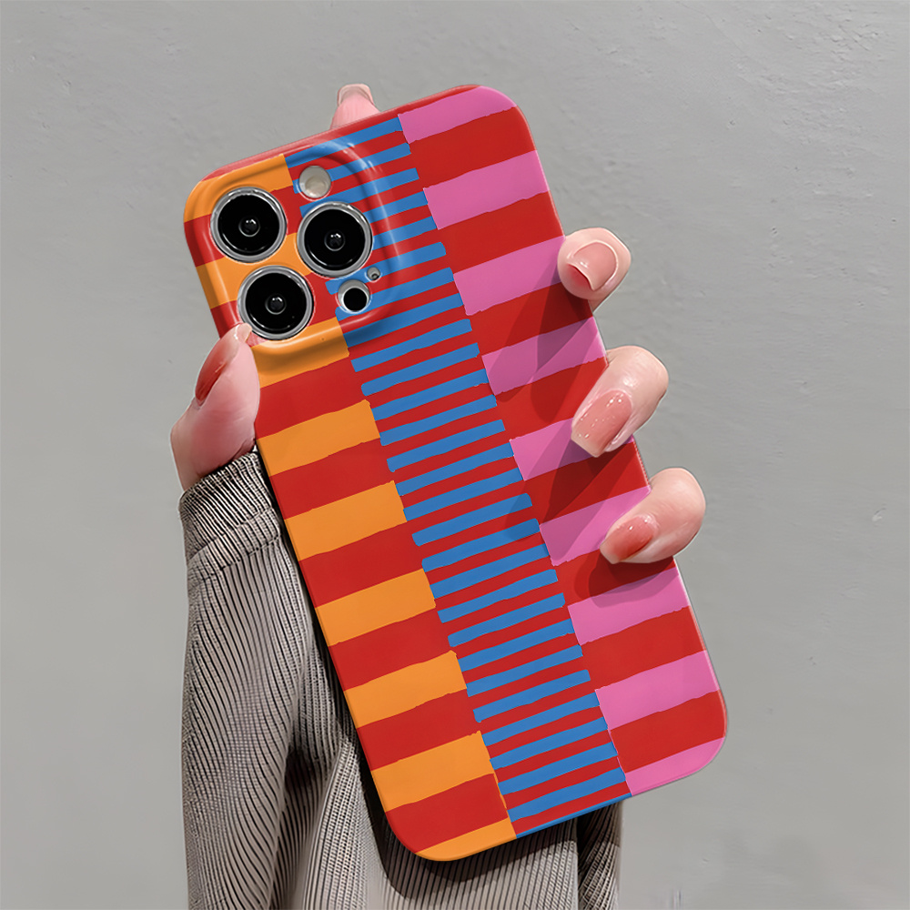 TEMU Phone Case - Stylish Slim Phone Case With A Festive Colorful , Fully Shockproof And Compatible With For Iphone, Making It An Ideal Gift For Year