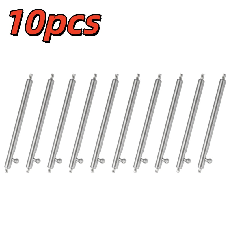 10pcs Stainless Steel Watch Band Spring Bars, Quick Release Watch Band Pins, Quick And Convenient Watch Band Installation Tool