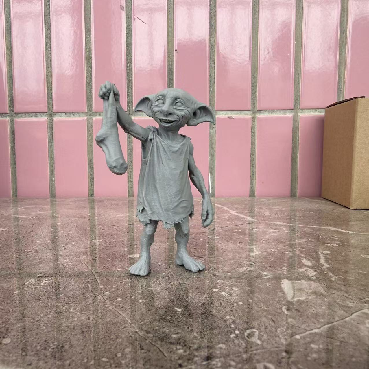 TEMU Harry Potter Mundo Mágico 3D Dobby Elfo Doméstico Placa Decorativa y Adornos, Decoración del Hogar, Adecuado para Escritorio, de Estantería,
