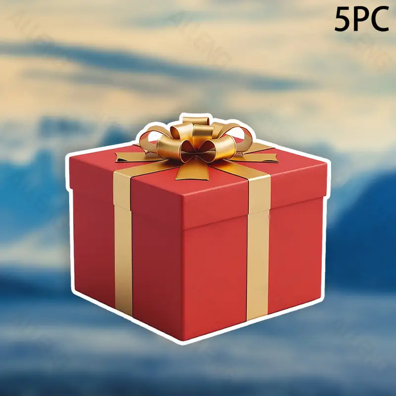 TEMU Set Of 5 Decorative Car Stickers, Ideal For Truck Bumpers, Windows, And Laptops. Self-adhesive Vinyl Stickers Are Great For Enhancing For Home Decor And To Glass And Metal