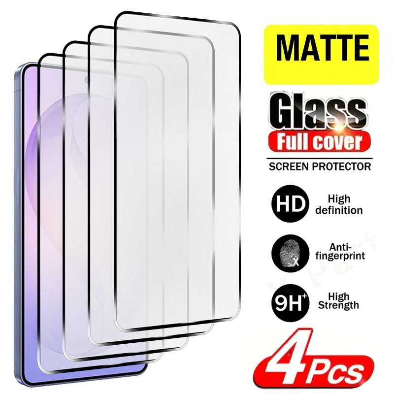 Image of 4pcs, Matte High Definition Tempered Film, Suitable For For Galaxy S26/s22+5g/s23/s23+/s24/s25/s26/plus/ultra/s25 Edge/s25 Fe Series, , , Anti-fragmentation