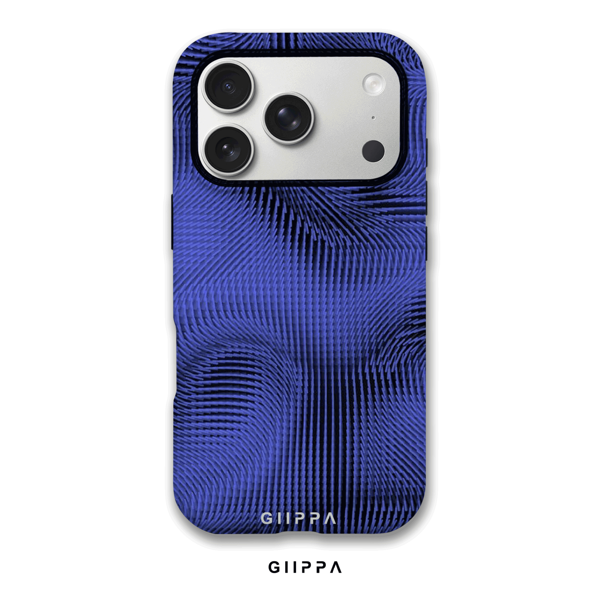 TEMU Phone Case: Gllppa Blue Smoke Matte Film Case/tough Dual Layered/superior Protection/durable/phone Case For Iphone 17/16/15/14/13/12/11/8/7 Pro