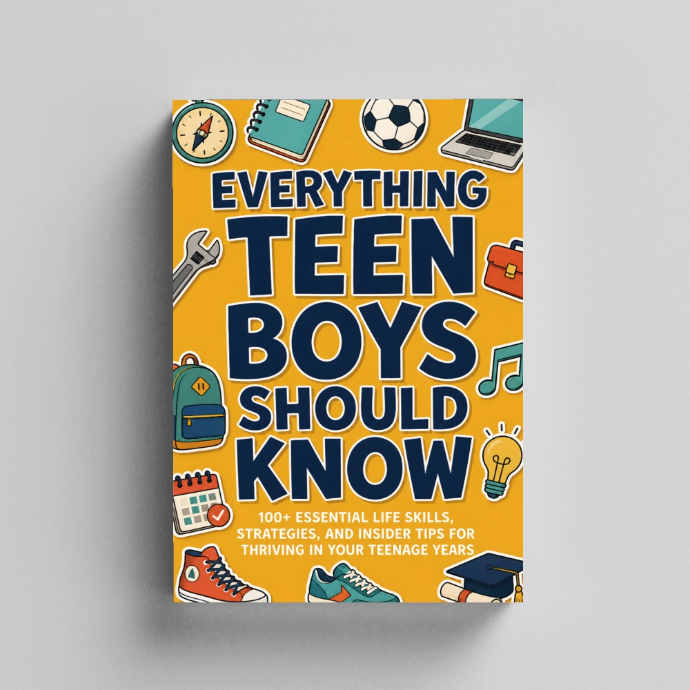 TEMU Everything Teen Boys Should Know - 100  Essential Life Skills, Strategies And Insider Tips For Thriving In The Teenage Years, Guidebook For