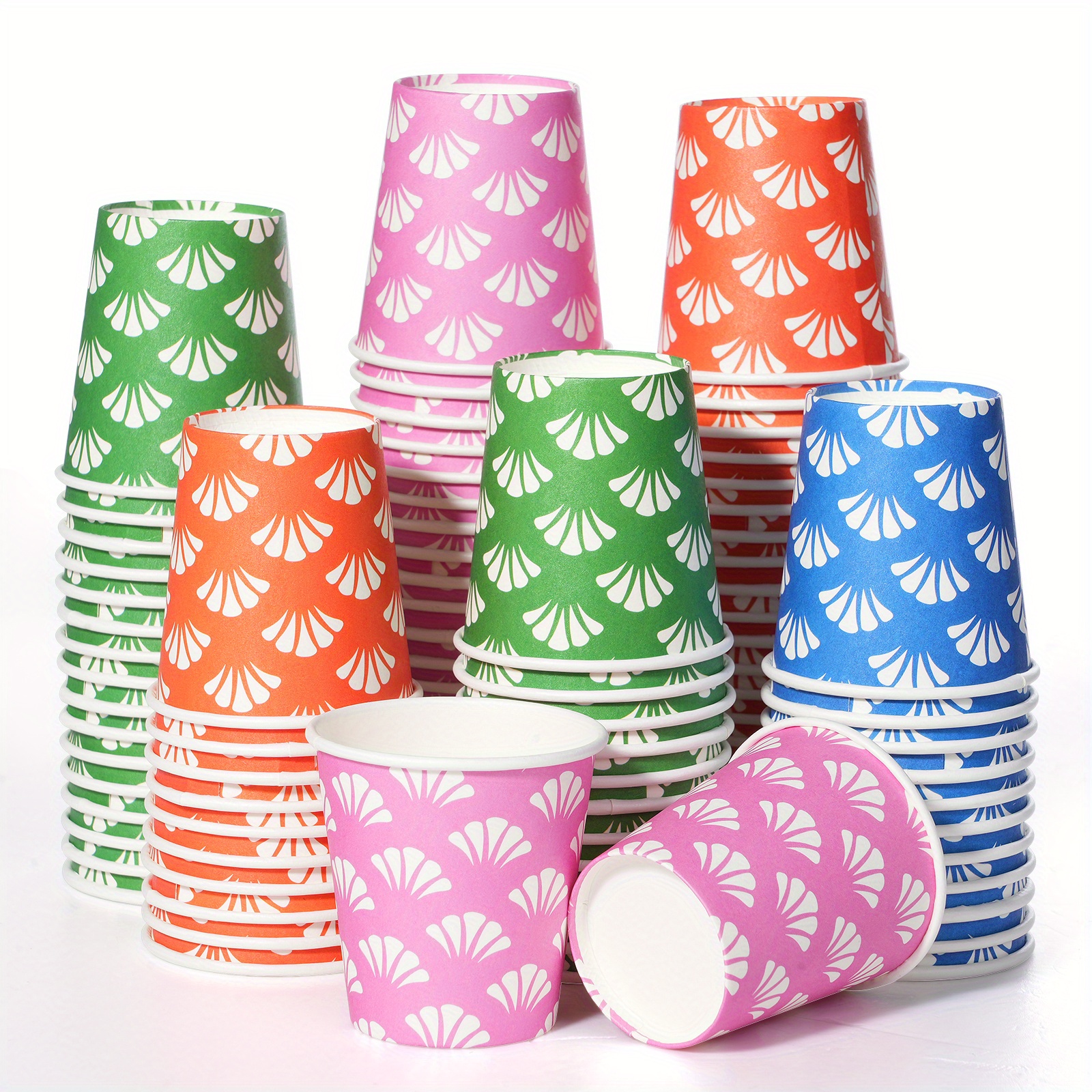 400 pack 3oz disposable bathroom mouthwash paper cups colorful disposable personal care cups mini cups for halloween christmas gifts parties picnics coffee travel   0