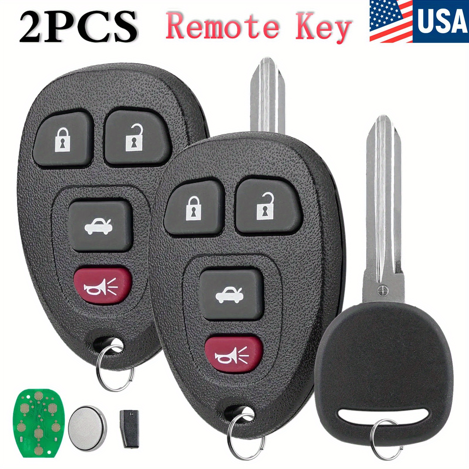 Pontiac Grand Prix Remote Keyless Entry Key Fob