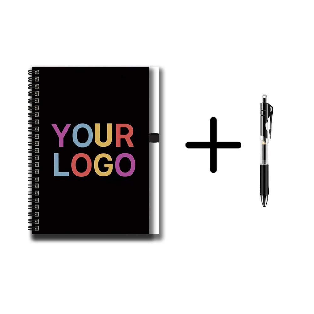TEMU 1 Personalized Custom Photo Spiral Notebook With Pen - , Meeting Planner, Personal Organizer, Corporate Employee Appreciation Gift, Birthday