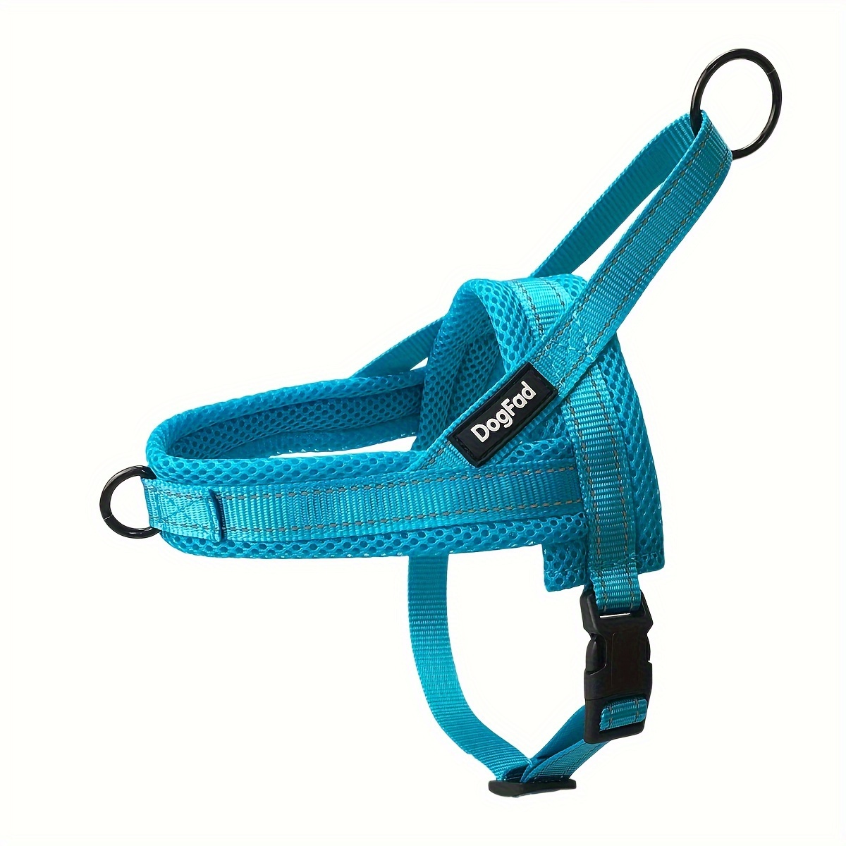 TEMU Reflective No-pull Dog Harness Adjustable, Anti-escape Vest For Small To Large Dog Breeds, Hand Wash , Dogfad, Without Battery