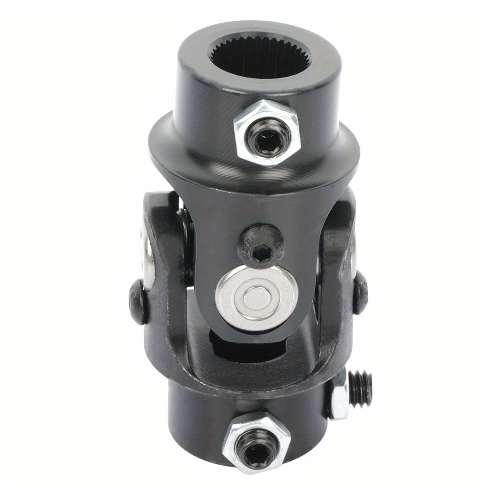 TEMU 3/4-36 X 3/4" Dd U-joint Black Universal Steering Shaft For For Ford For For For For For For For For For Rabbit
