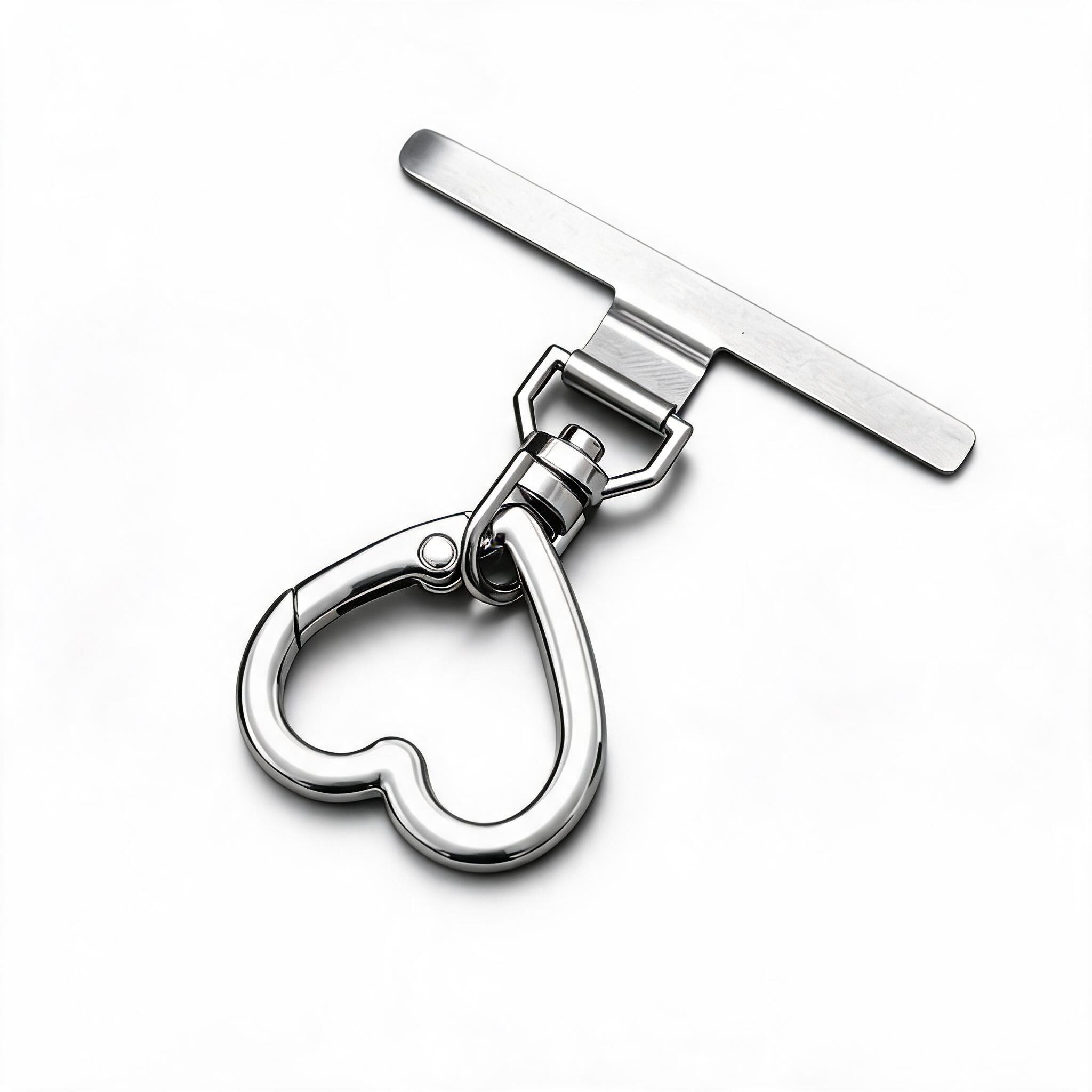 TEMU Super Practical 360-degree Rotatable Phone Lanyard Clip Universal Anti-drop Phone Accessory Daily Outing Travel -shaped Elastic Buckle Design