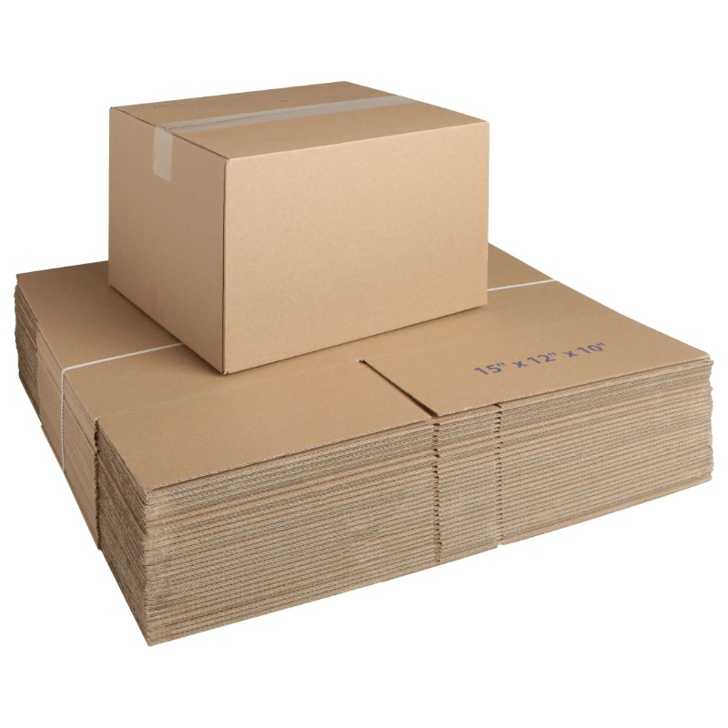 

Recycled Shipping Boxes 15in. L X 12in. W X 10in. H(38.1x30.48x25.4cm), 30-count