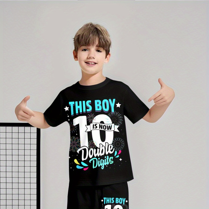 10th Birthday Boy T-Shirt