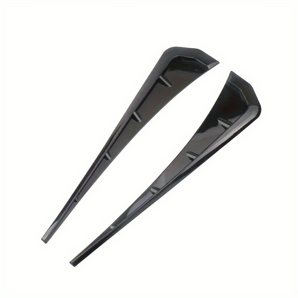 Image of Universal Car Fender Simulation Air Outlet Side Sticker Car Body Decoration Sticker Fender Anti-collision Side Sticker Fender Pair Set