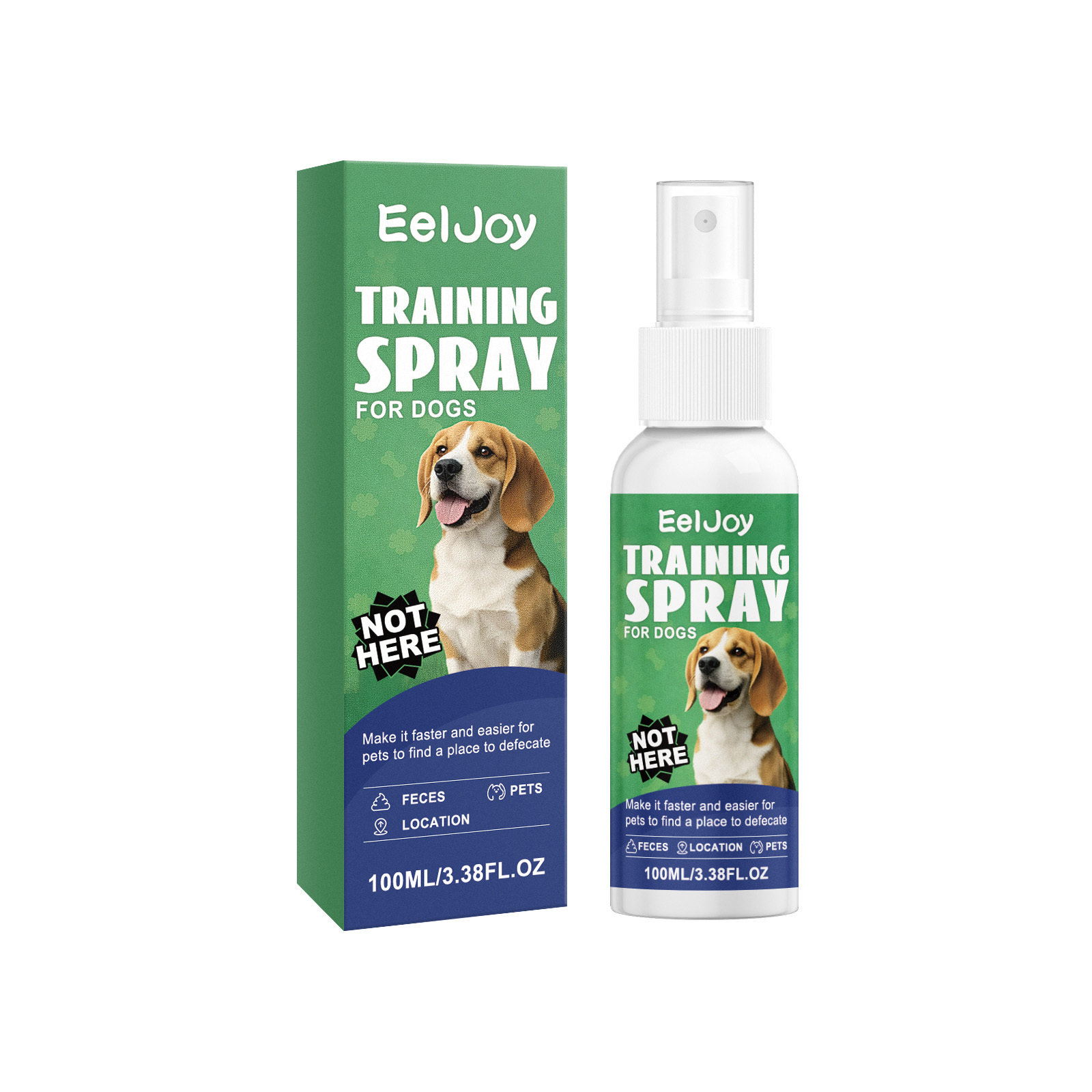 TEMU Spray per Addestramento al per Cani, Guida Quotidiana per Cani per Localizzare e Utilizzare il Bagno, Spray