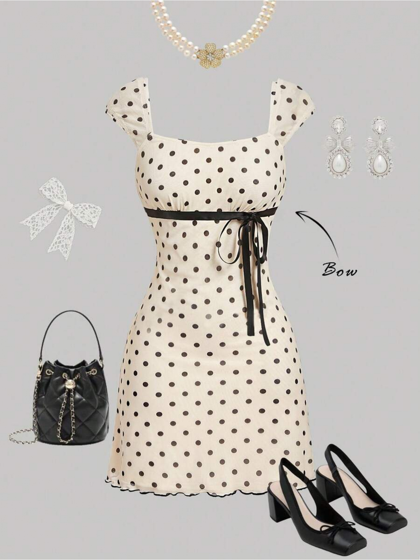 polka dot dress women sold on Temu United States