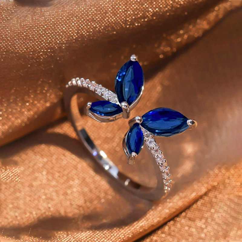 Image of Ring With Marquise-cut Synthetic Synthetic Zirconia, , Suitable For Daily Wear