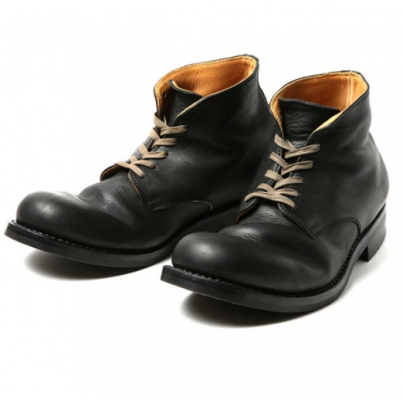 Image of Vintage Hand-polished Ankle Boots, Daily Footwear, Black And Brown Two-color Options, Business Street Trend Daily Dating Wear