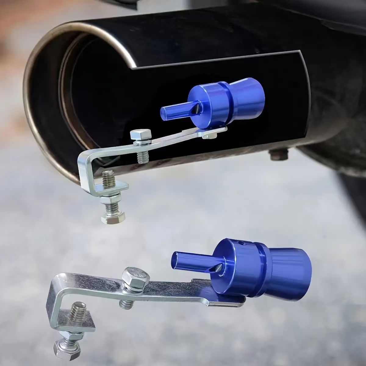 TEMU 2 Simulateurs de Hullement d'Échappement Turbo - Dispositif Turbo Adapté aux Voitures, SUV, Camions, Monospaces, Sifflets de Tuyau d'Échappement