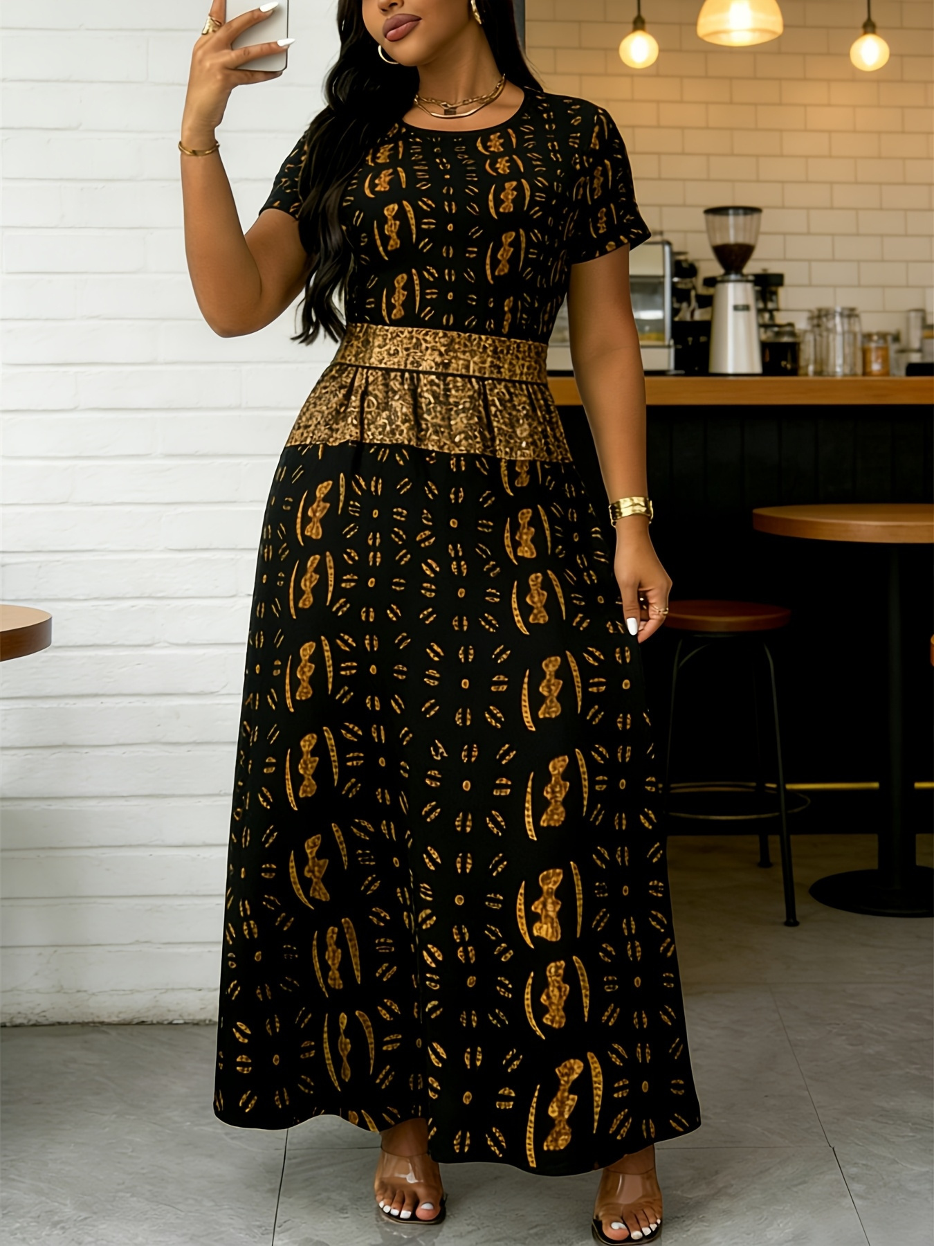 african traditional dresses sold on Temu United States