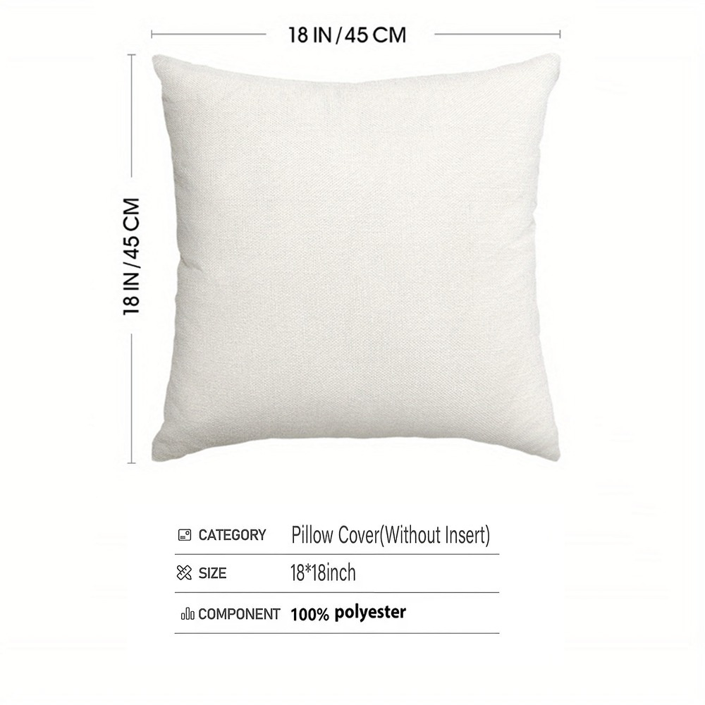 country style pillow cover set (4pcs) inch brown double sided printing casual pillow cover, super   cover, suitable for sofa recliner bed, car courtyard, polyester material, pillow core free double sided printing, sofa decor, home decor, rustic decor,   accents, durable material,   print, decorative pillows, throw pillows,   lovers, interior designers Product details 0