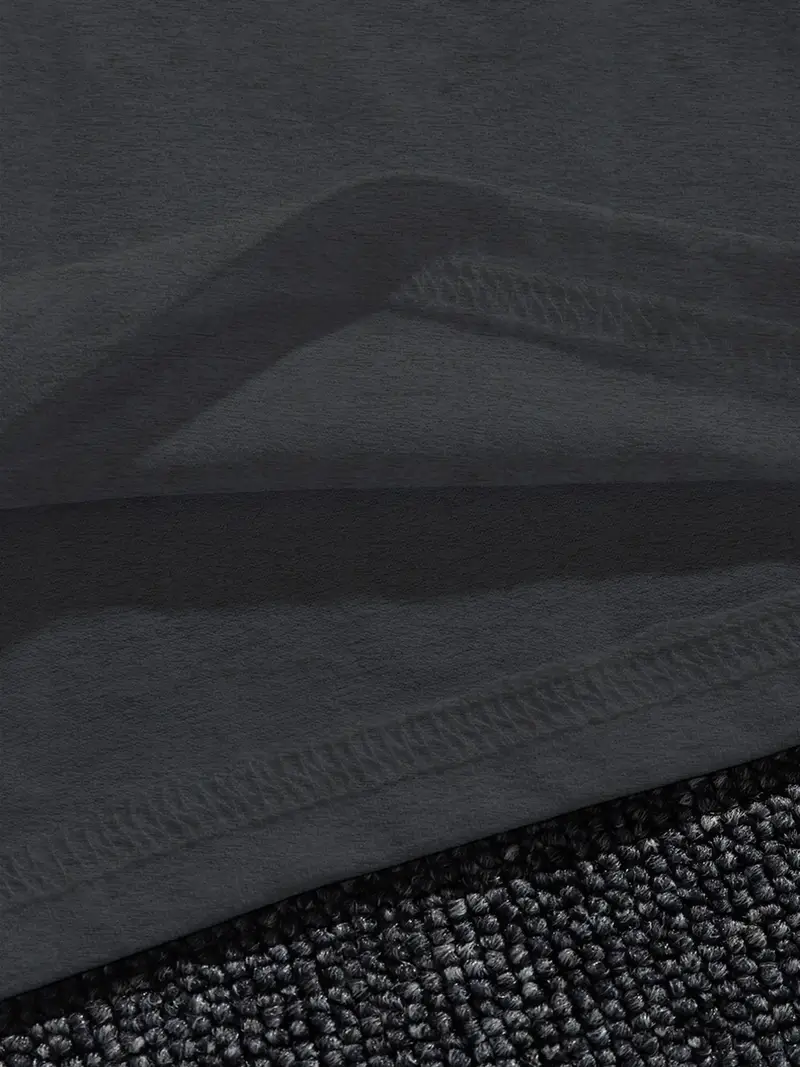 mountain and letter pattern printed t shirt spring and summer round neck short sleeved t shirt pure breathable casual sports top holiday gift w Product details 3