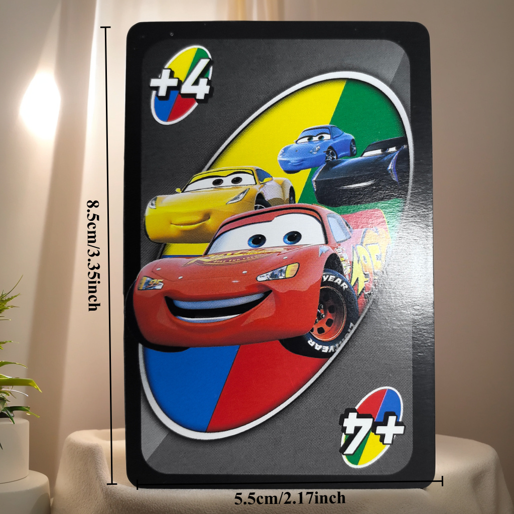 54pcs/108pcs Car People Card Game - Multiplayer Family Entertainment, Perfect for Birthdays and Parties, Vibrant Colors