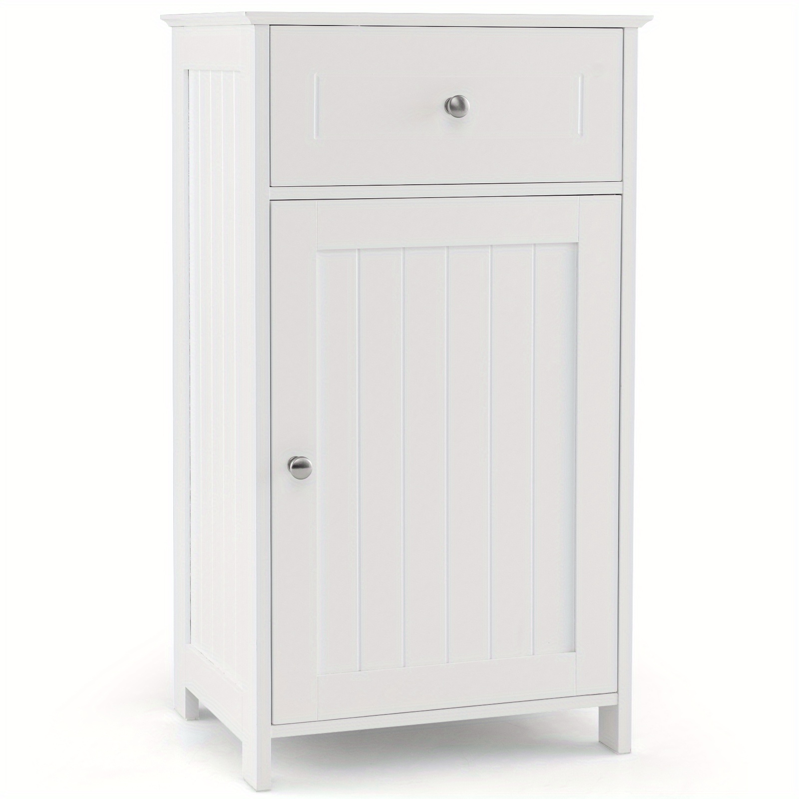 Bathroom Cabinet, Bathroom Cabinet Narrow With Drawer & Door