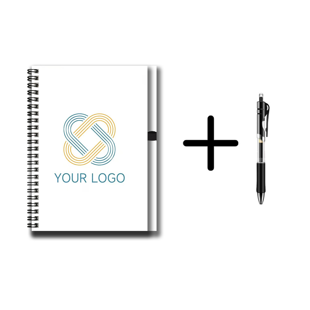 1 kos Personaliziran zvezek z fotografijo in logotipom po - Pokrov se lahko natisni s svojo fotografijo/logotipom, črtane strani, primeren za