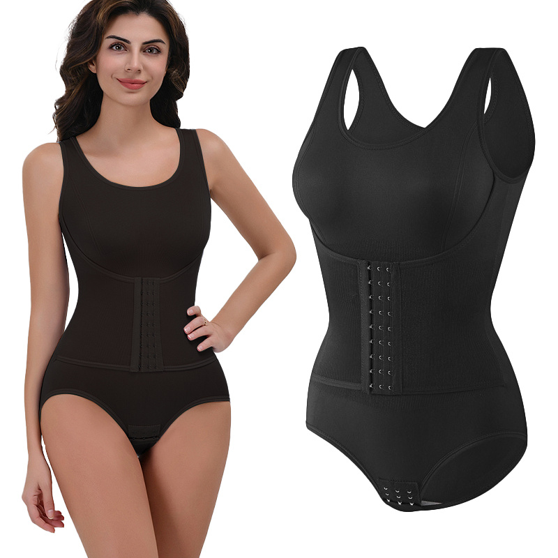 1pcs Waist Trainer for Women - Butt Lifting Body Shaper Elegant Solid Color, Four Seasons Waist Trainer for Postpartum Recovery