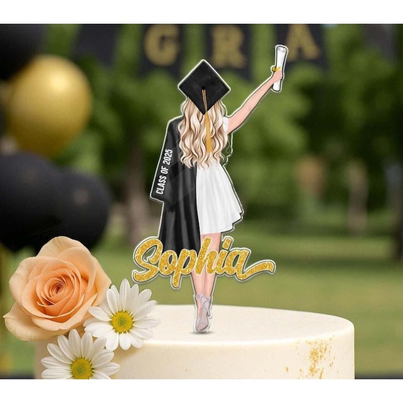 custom graduation cake topper personalized commemorative - Temu Mauritius