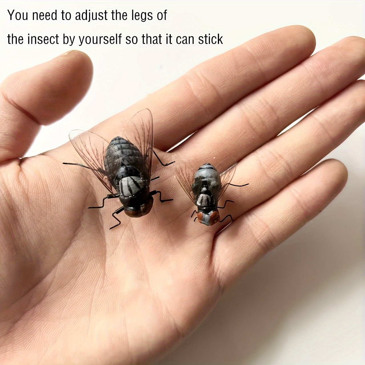 Simulated Flying Insect Magnet Fridge Joke Gift