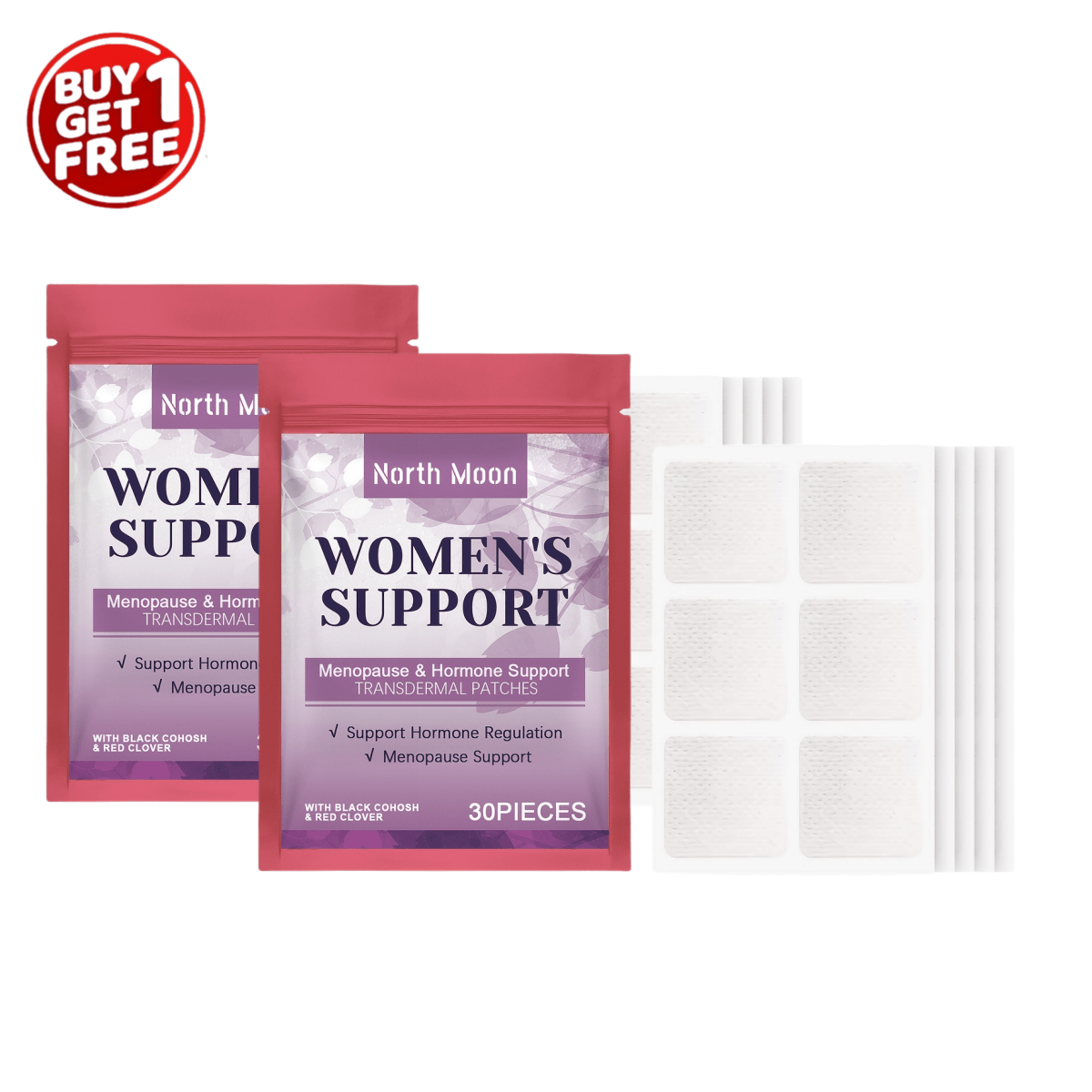 60pcs (2*30) Women'S Body Comfort Patch, Gentle Formula Care, Suitable Gift for Seniors, Unisex