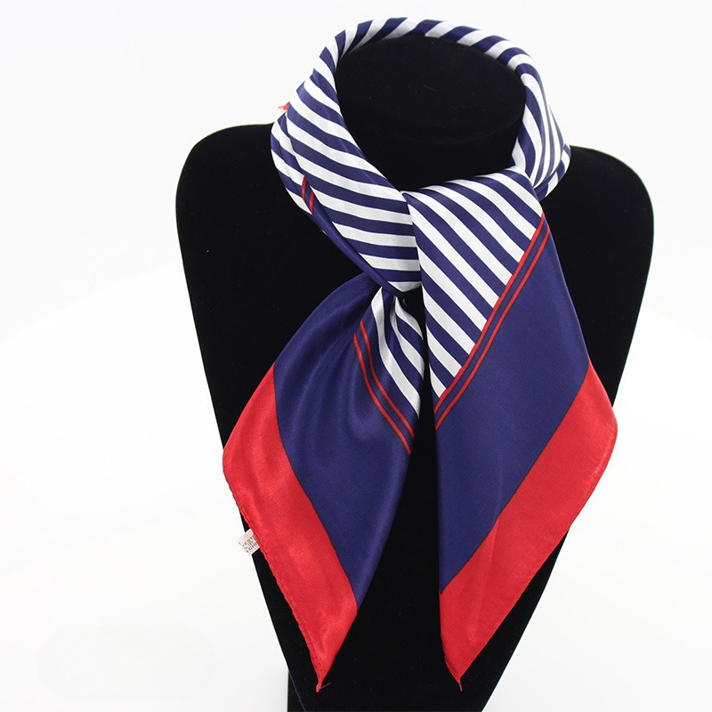 TEMU 1pc Women's Striped Scarf, Party Photo Booth Props, Party Dances, Graduation Festival Party Decorations, White Striped Sailor Navy Hats, Captain