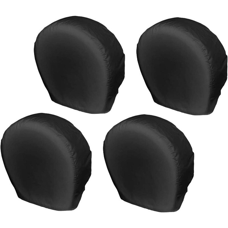 TEMU Tire Cover 4pcs Set - A Sturdy Wheel Protector Suitable For Suvs, Trailers, Campers, And Rvs. Fits Tires With Diameters From 26 To 31.49 Inches
