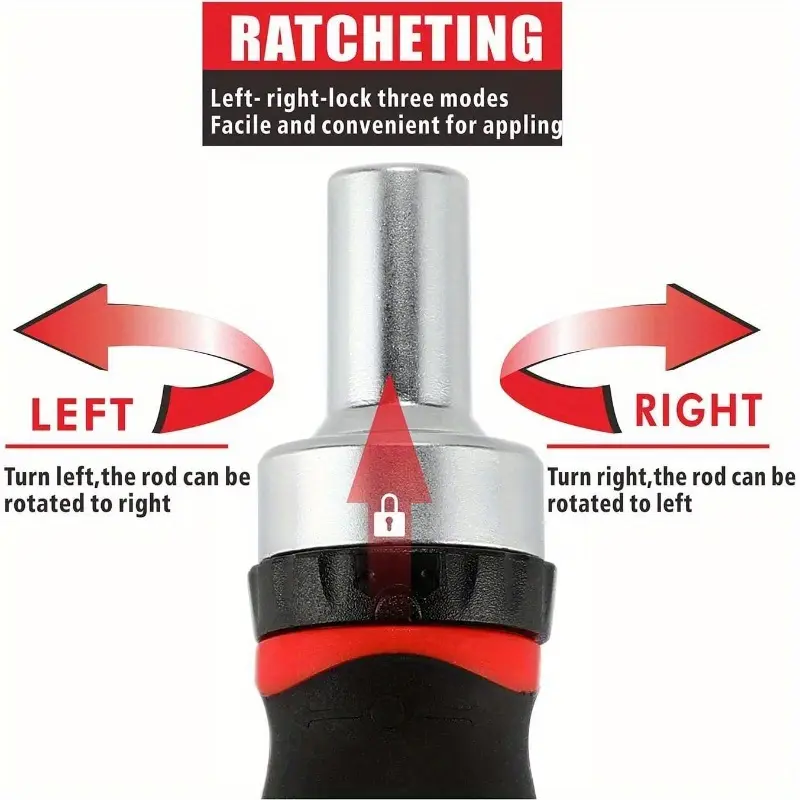 38pcs heavy-duty magnetic ratcheting screwdriver & socket set with t-handle ratchet, sockets & bits - mechanic s tool kit for home, car, motorcycle, bike repair - ergonomic grip, durable construction, portable case included (no power required) - ideal for diy & professional mechanics, bulk hand tool kit, industrial work, home , professional-grade, men car repair, bike mechanics Product details 3