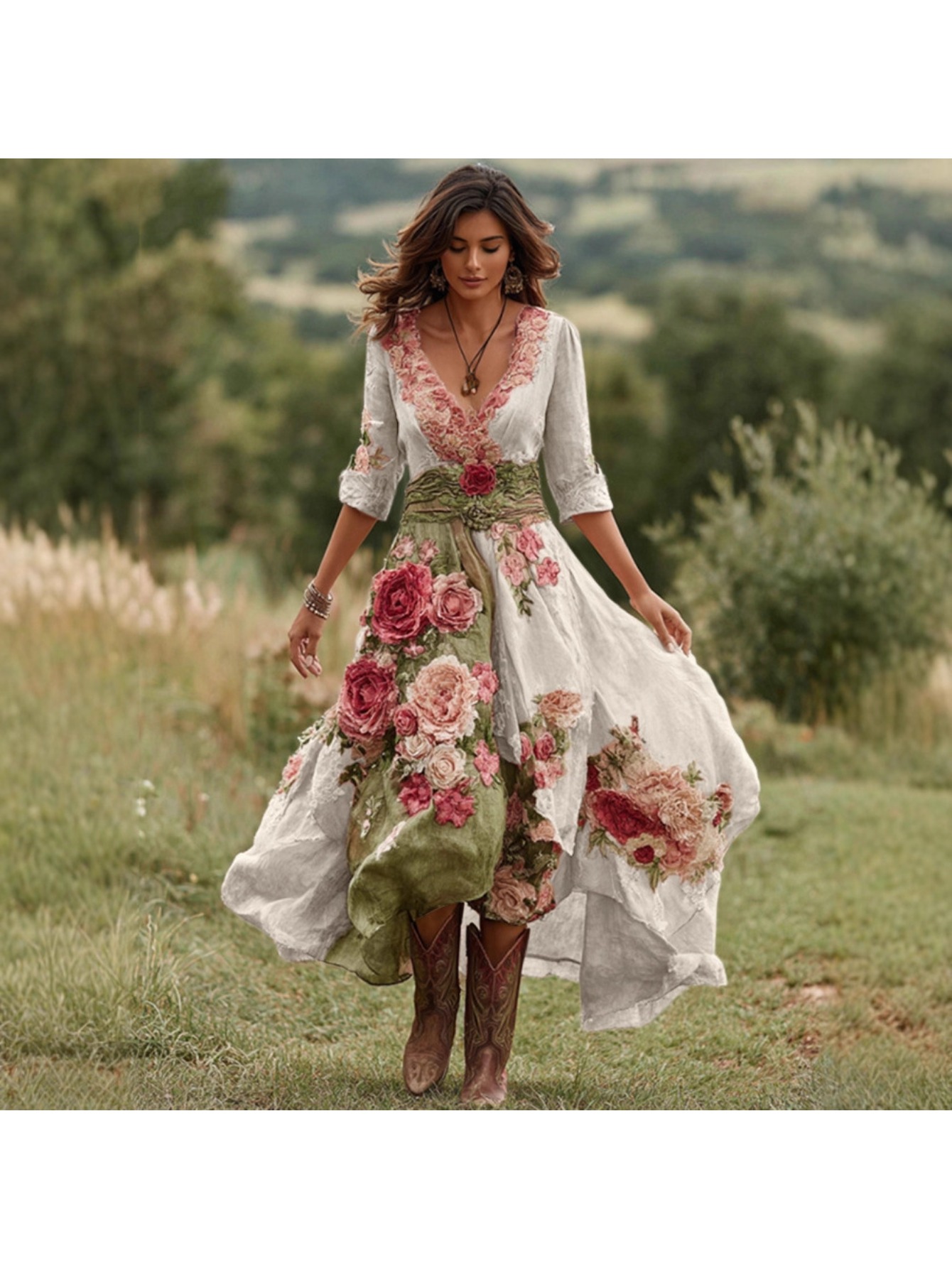 brown embroidered rose dress temu floral dresses for women sold on United States Style:EP07962BO color_family:Tan Blush Satin Bridesmaid Dresses