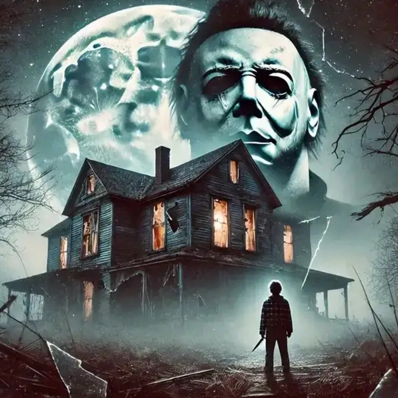 classic horror movie villain character latest holiday gift frameless diamond painting kit for adults diy   acrylic   round   suitable for beginners home wall decor handmade gift hobby for art and relaxation