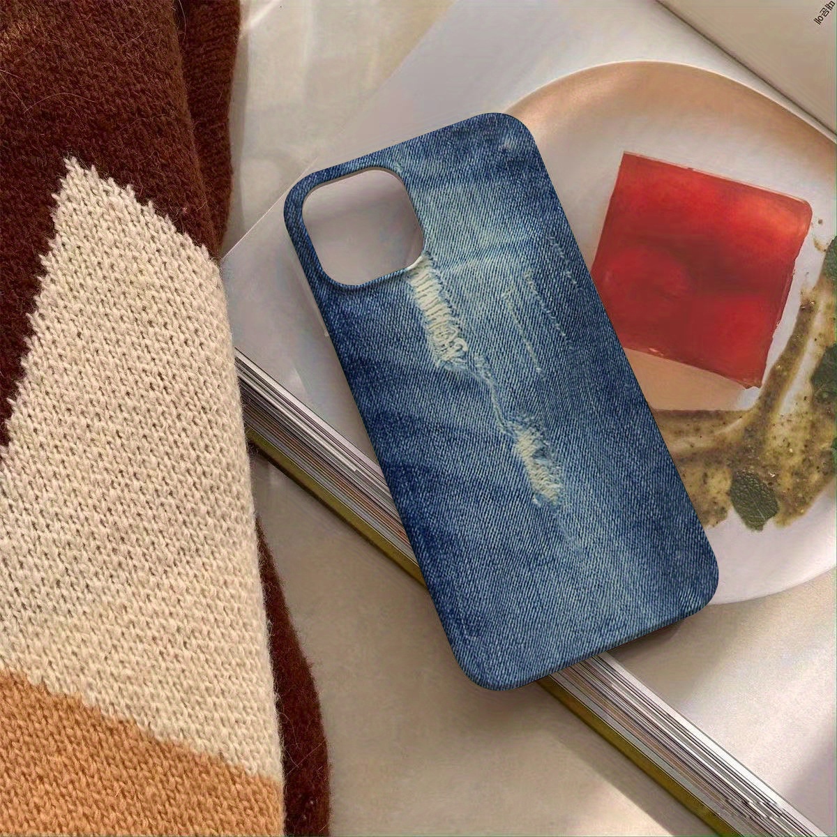 phone case denim jeans tears compatible iphone 6 16 pro max - Temu New  Zealand