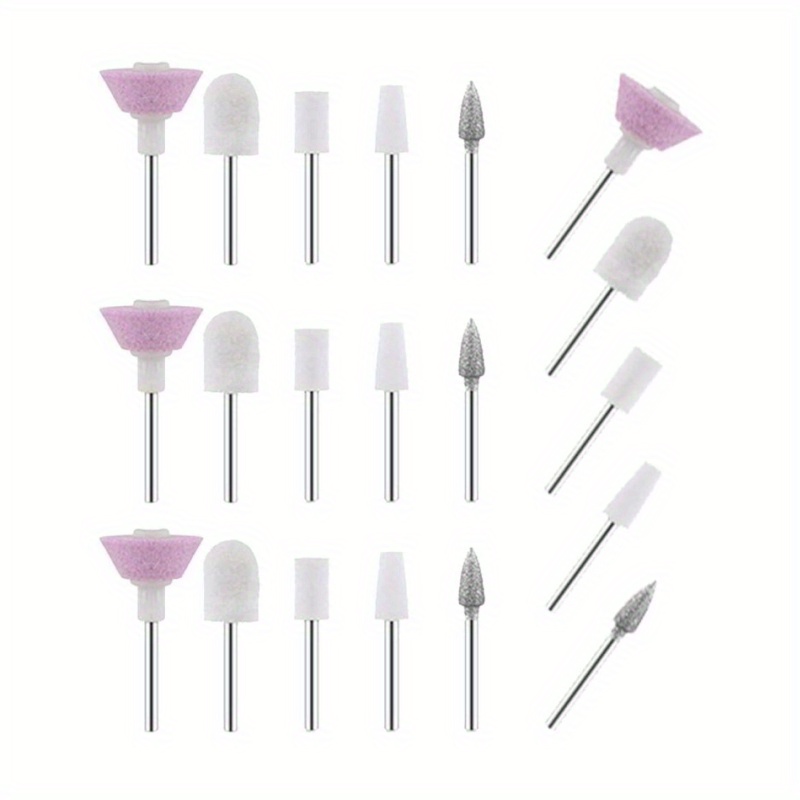 TEMU 20pcs Set, Pedicure Replacement , Unscented , Accessories