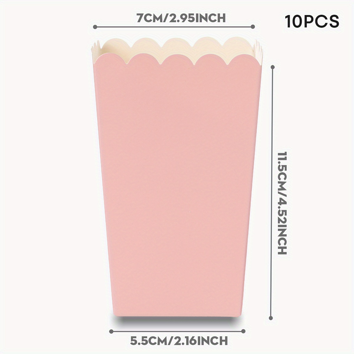 TEMU 10/24pcs Cups, Food Boxes, Boxes, Popcorn Boxes, Popcorn Cups, Snack Boxes For Birthday Party Decorations, Lunch Box Bakery Bread, Burger