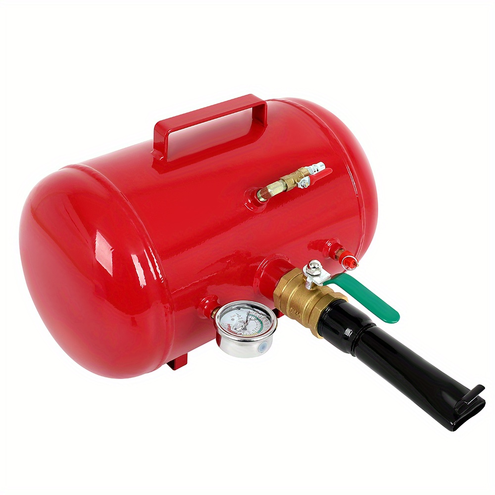 heavy duty   gallon air tire bead seater tool set fits all vehicles   gauge on off   to 145 psi