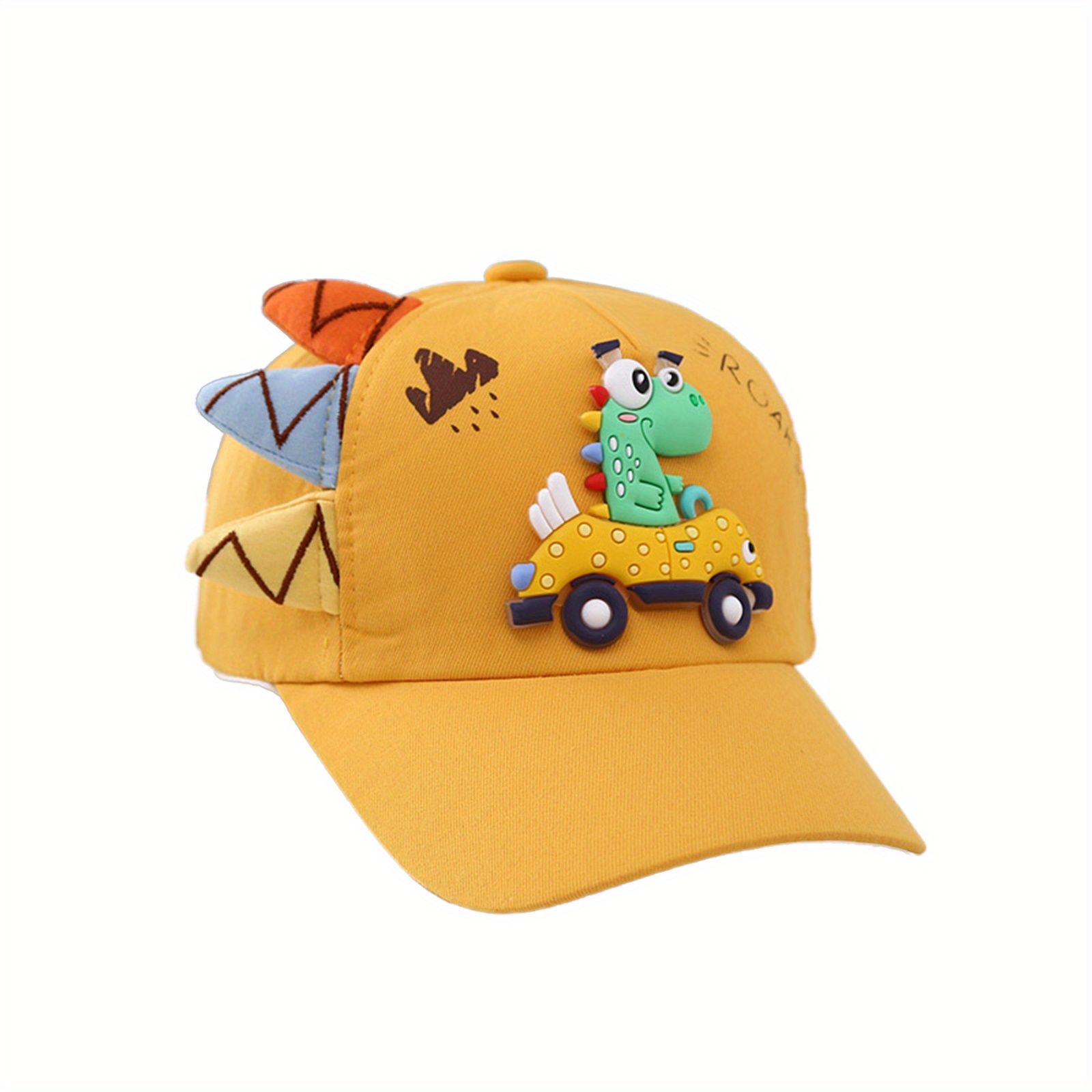 Duoyeree Toddler Baseball Cap Baby Cap Sun Hat Print Dinosaur