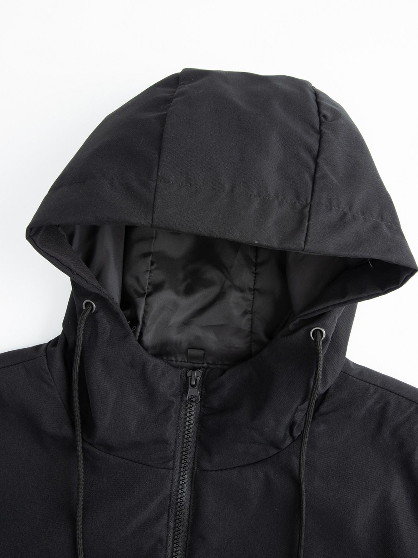 Chaqueta con capucha ligera para hombre - Cierre de cremallera completo, chaqueta impermeable oliva para uso diario y formal, capa transicional primavera/otoño con bolsillos delanteros - Tejido casual sin estiramiento, cierre de cremallera, ropa de exterior duradera, ropa de exterior otoñal, diseño minimalista, construcción de alta calidad, hombres adultos