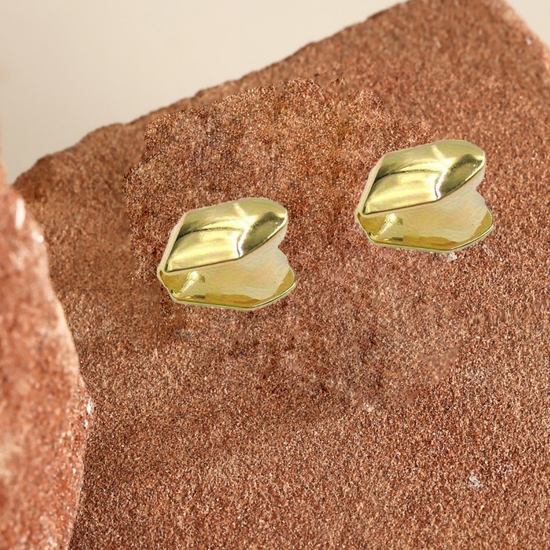 Image of 2pcs Hip-hop Shiny Grillz, Trendy Jewelry For Daily Streetwear, Must-have Teeth Accessory For Halloween