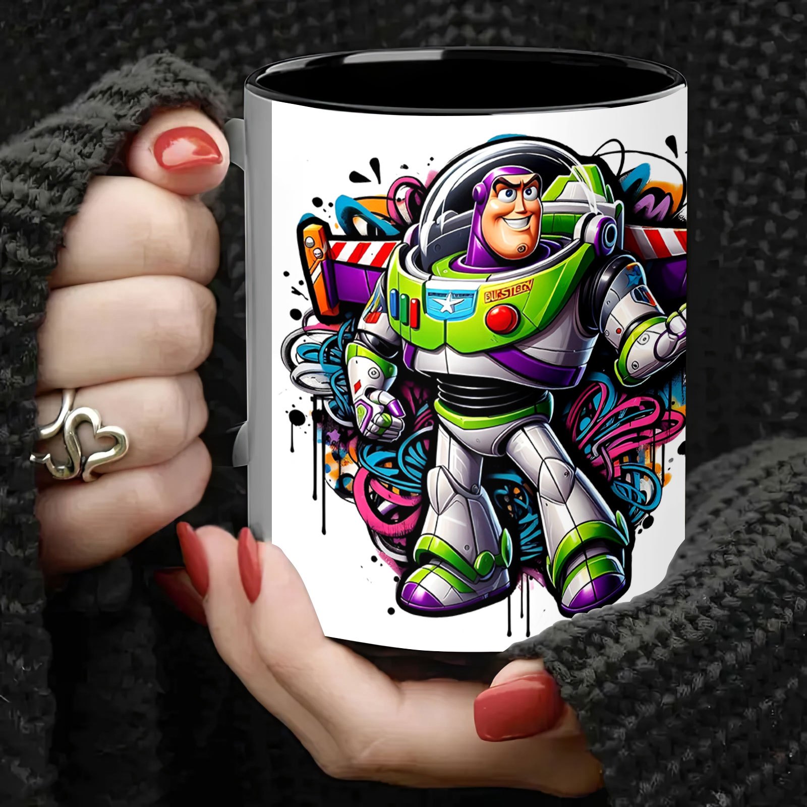 1pc 11oz porcelain cup theme design mugs cartoon cups tea cups milk cups water cups beer mugs office new year easter valentines day birthday gifts details 1
