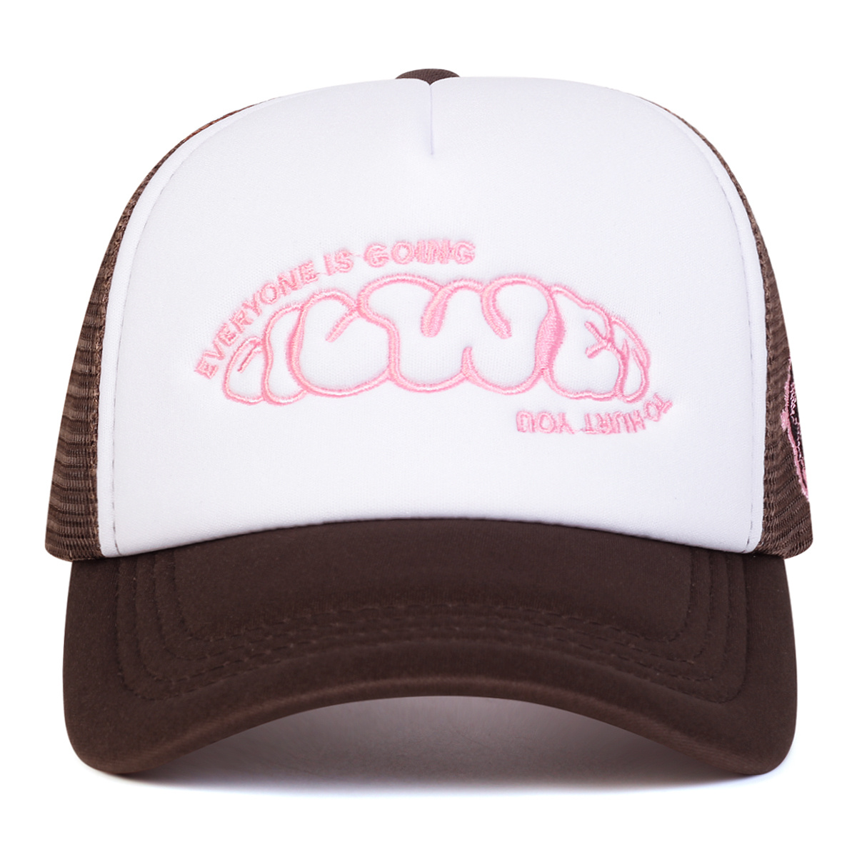 Women's Embellished Five-Panel Cap with Lettering